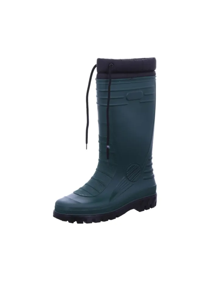 Regenstiefel Gefüttert in grün