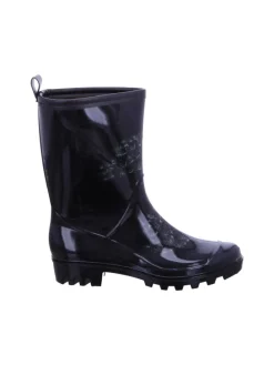 Regenstiefel Gefüttert in schwarz