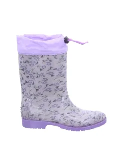 Regenstiefel Gefüttert in grau