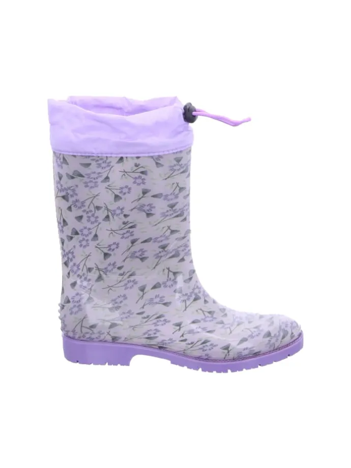 Regenstiefel Gefüttert in grau