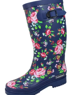 Regenstiefel Julia in dunkelblau/multi