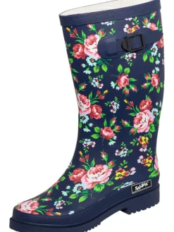 Regenstiefel Julia in dunkelblau/multi
