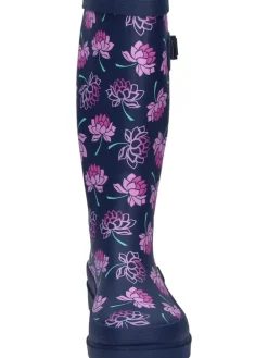 Regenstiefel Lena in dunkelblau/multi