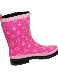 Regenstiefel Marleen in fuchsia/multi
