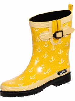 Regenstiefel Marleen in gelb/multi