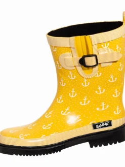 Regenstiefel Marleen in gelb/multi