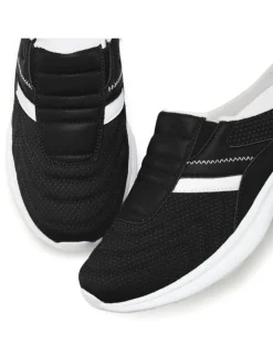 Sabot in schwarz/weiß