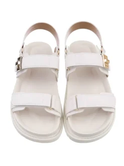 Sandale & Sandalette in Weiß