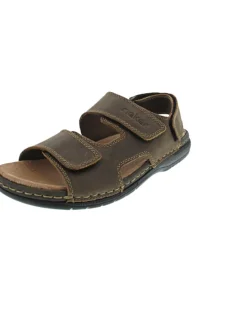 Sandale Braun