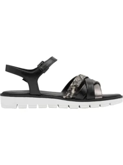 Sandale in BLACK COMB