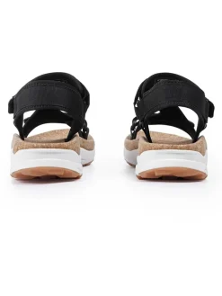 Sandalen "Agul" in Schwarz