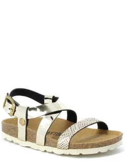 Sandalen "Enyo" in Gold