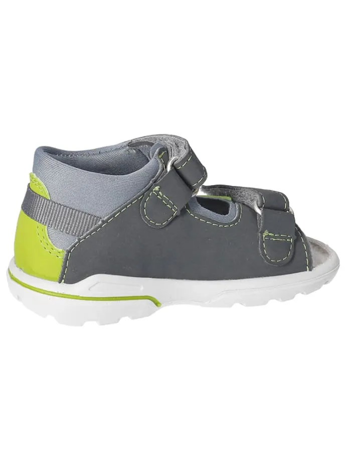 Sandalen "Espi" in Grau/ Grün