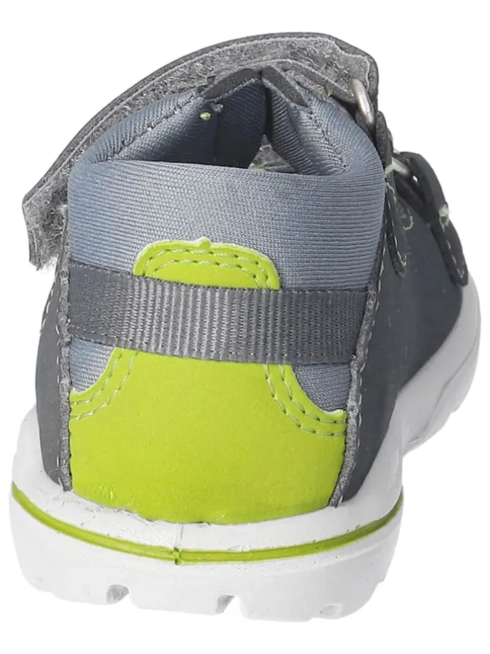 Sandalen "Espi" in Grau/ Grün