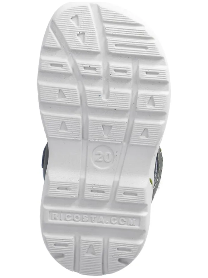 Sandalen "Espi" in Grau/ Grün