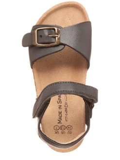 Sandalen in Anthrazit