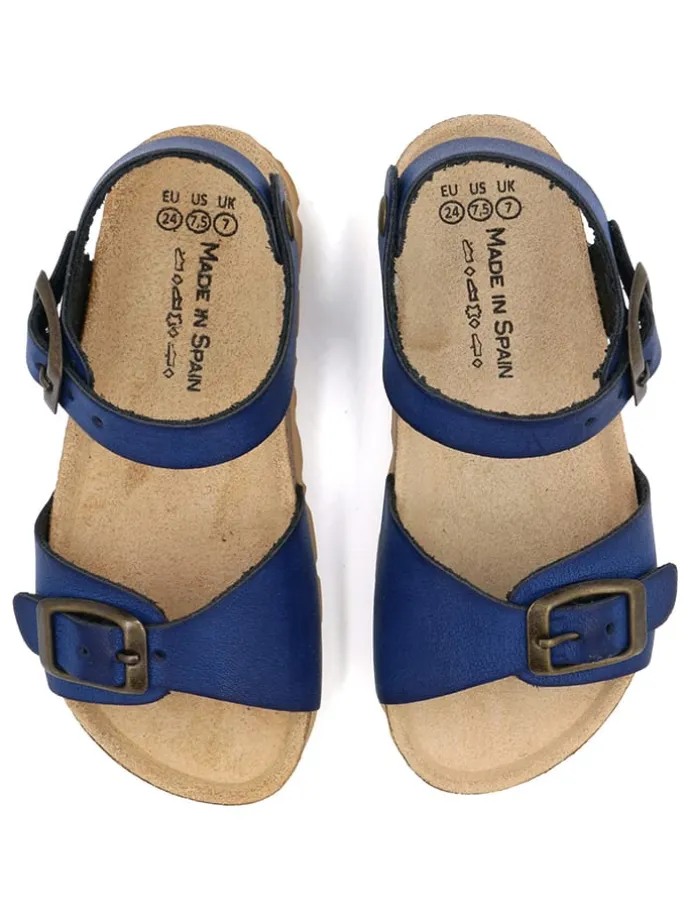 Sandalen in Blau