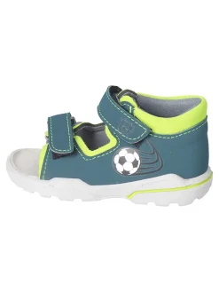 Sandalen in Blau/ Grün