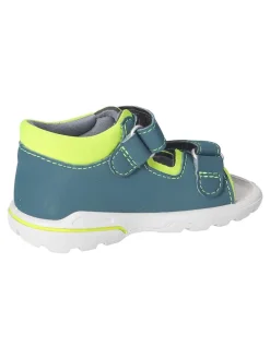 Sandalen in Blau/ Grün