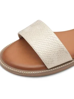 Sandalen in Creme