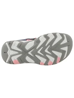 Sandalen in Dunkelblau/ Rosa/ Bunt