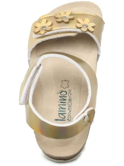 Sandalen in Gold