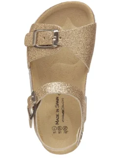 Sandalen in Gold