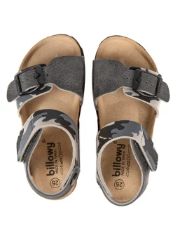 Sandalen in Grau