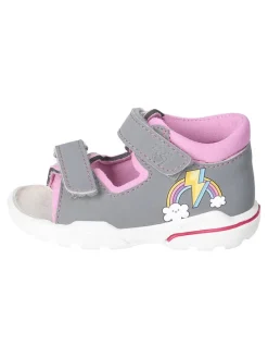 Sandalen in Grau/ Rosa