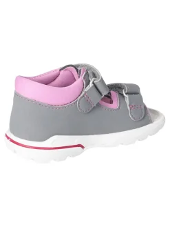 Sandalen in Grau/ Rosa