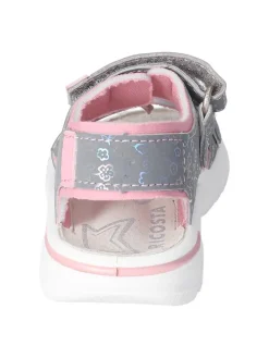 Sandalen in Grau/ Rosa