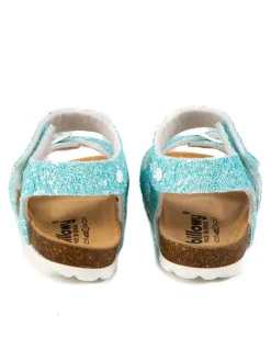 Sandalen in Hellblau