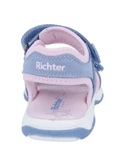 Sandalen in Hellblau/ Rosa