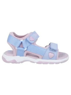 Sandalen in Hellblau/ Rosa