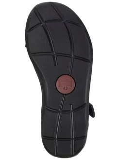 Sandalen in Hellblau/ Schwarz