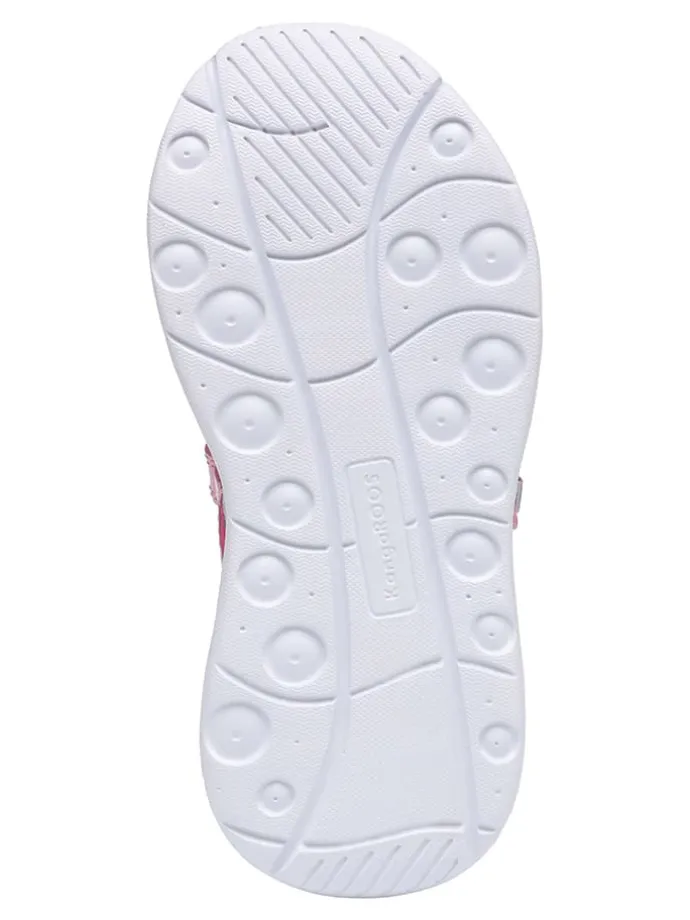 Sandalen in Hellblau/Rosa