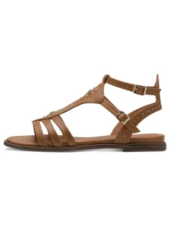 Sandalen in Hellbraun