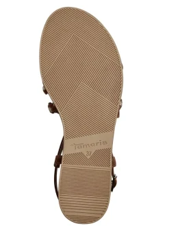 Sandalen in Hellbraun