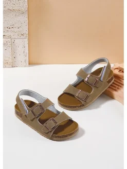 Sandalen in Khaki