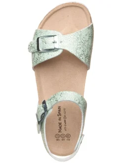 Sandalen in Mint