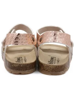 Sandalen in Rosa/ Bunt