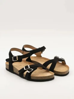 Sandalen in Schwarz