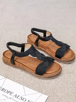 Sandalen in Schwarz