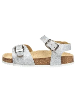 Sandalen in Silber