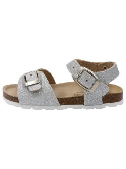 Sandalen in Silber