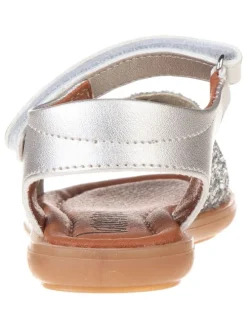 Sandalen in Silber