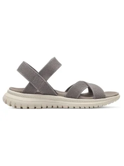 Sandalen in Taupe