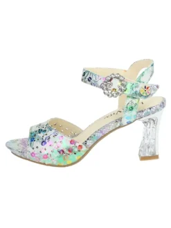 Sandalen in Weiß Kombi