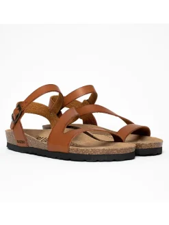 Sandalen "Jeanette" in Hellbraun