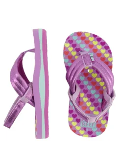 Sandalen Little Ahi in Lavender Hearts
